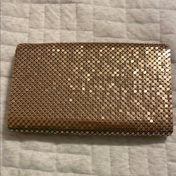 Whiting & Davis Gold Mesh Clutch - Picture 2 of 4